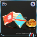3D Printing Pin Badge,Double Flag Badge,Pocket Badge